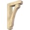Ekena Millwork Legacy Craftsman Rough Sawn Bracket w/ Offset Brace, Douglas Fir, 6"W x 22"D x 34"H BKT0604X22X34LEC04RDF - alternate 1